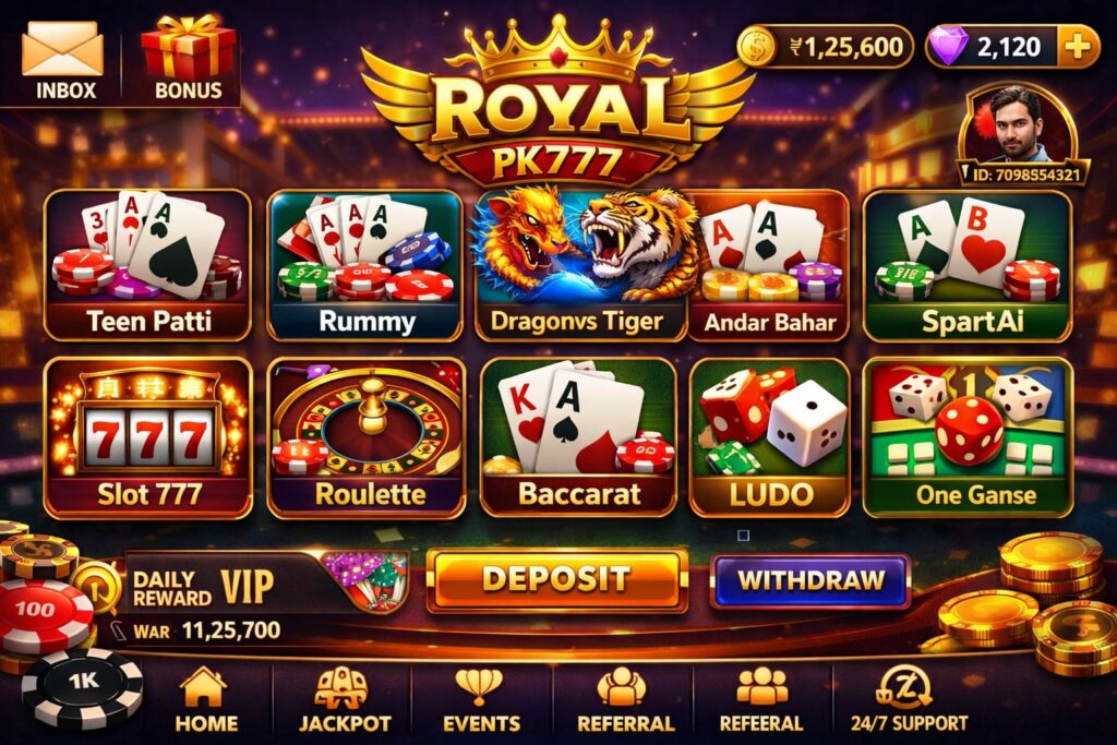 Royal pk777 Game Download
