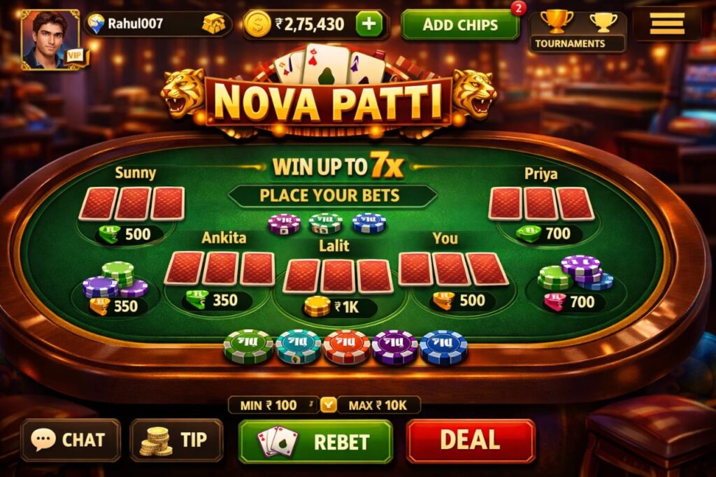 Nova Patti Game