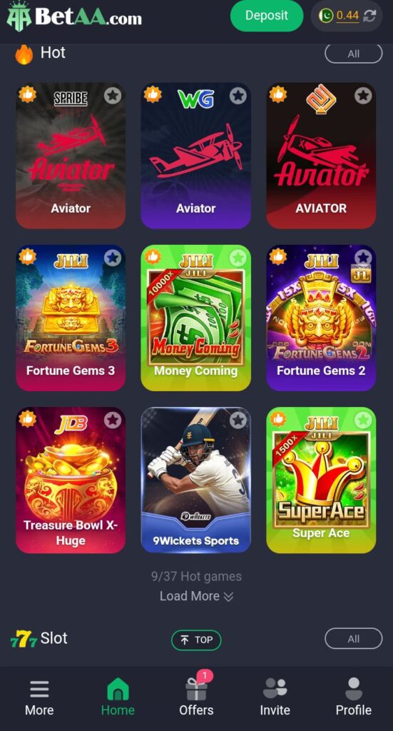 Bet AA Game 