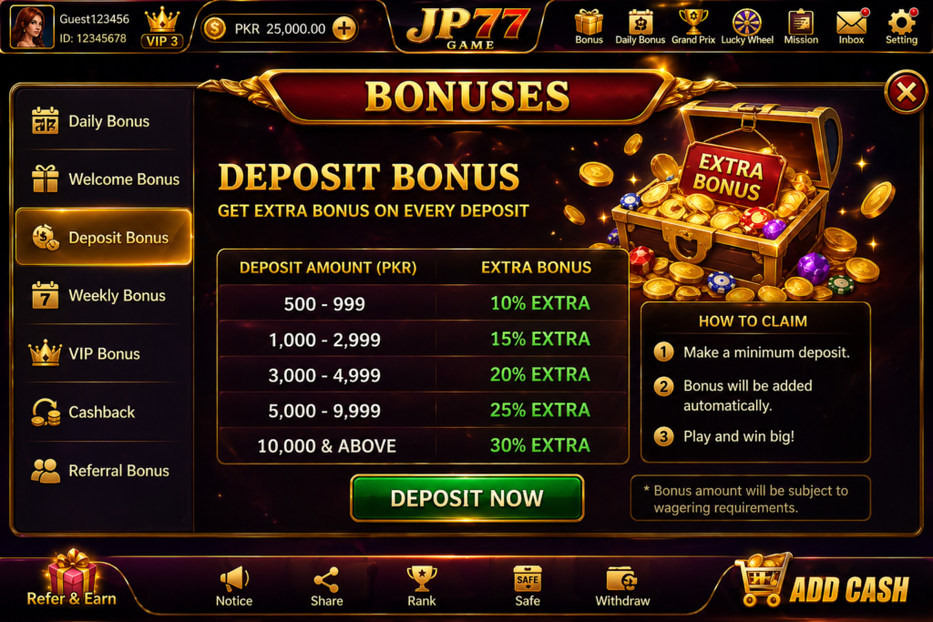  JP77 Game