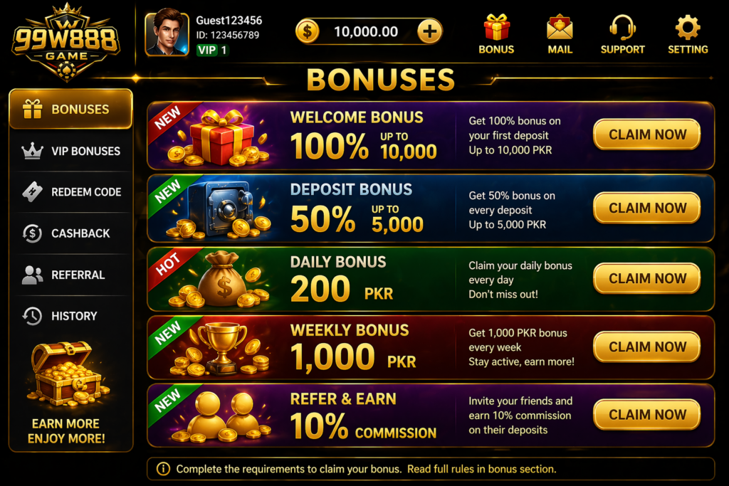 99W888 Game