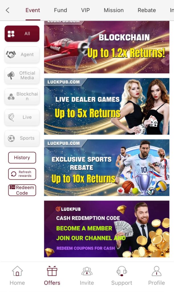 LUCKPUB Game