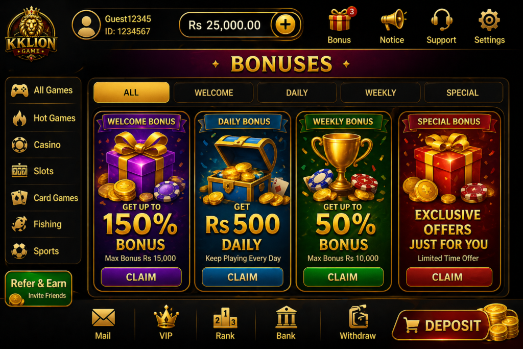 KKLION Game 