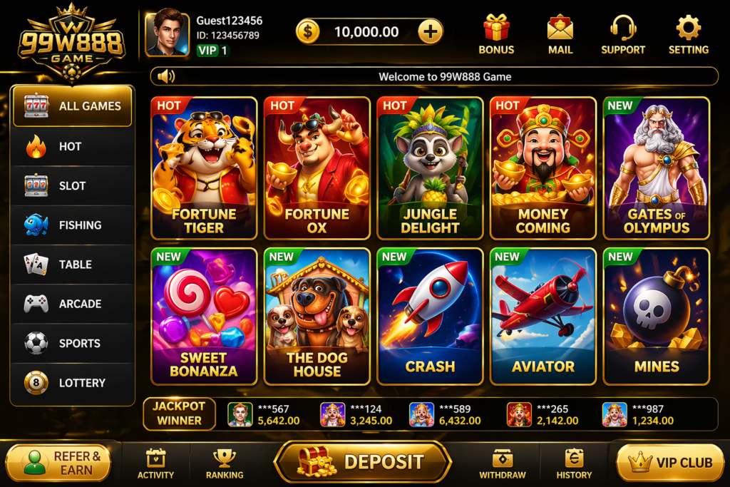 99W888 Game