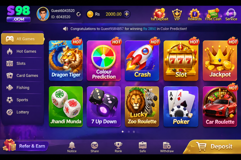 S98 Game