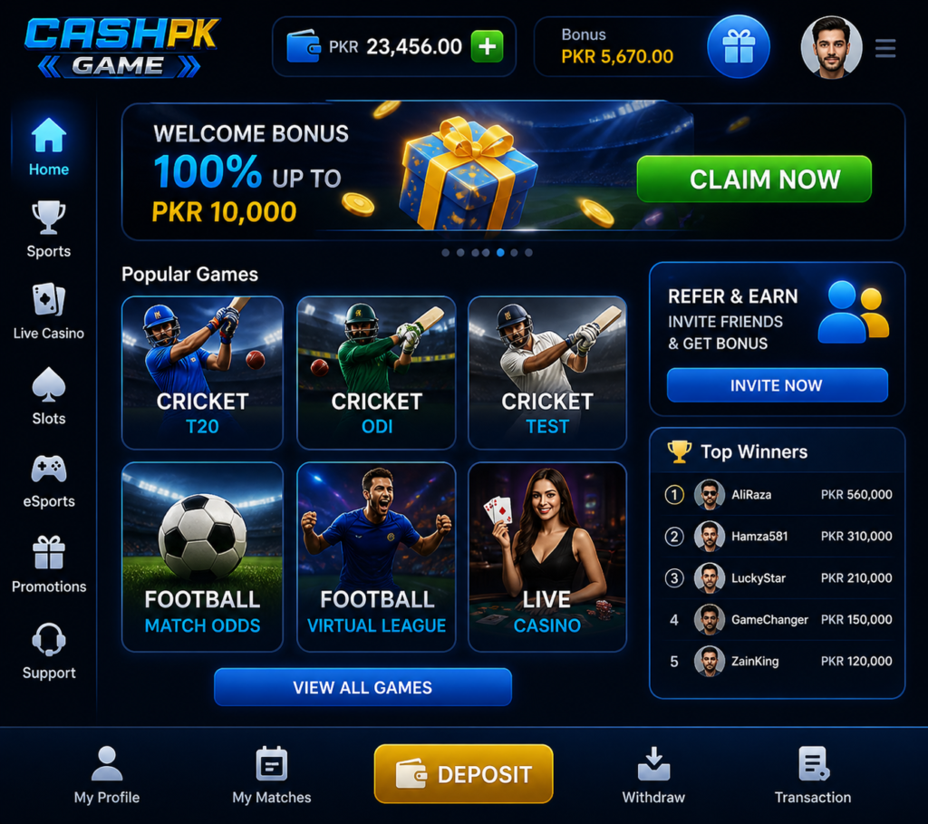 CASHPK Game 