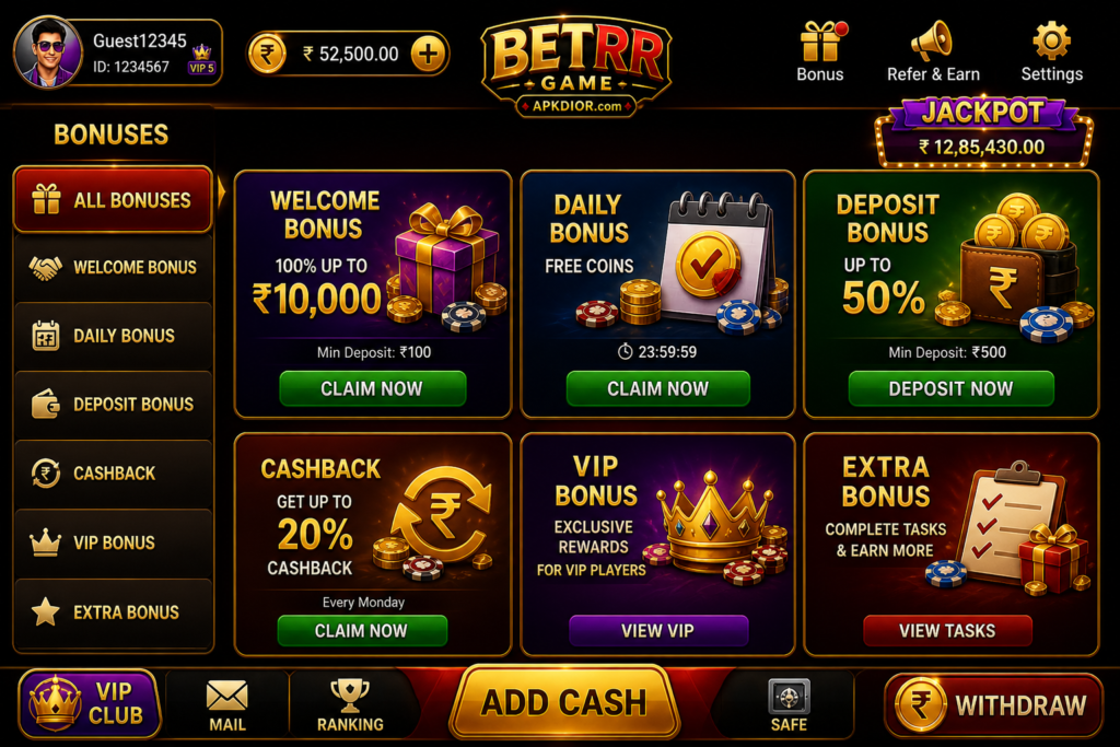 BETRR Game