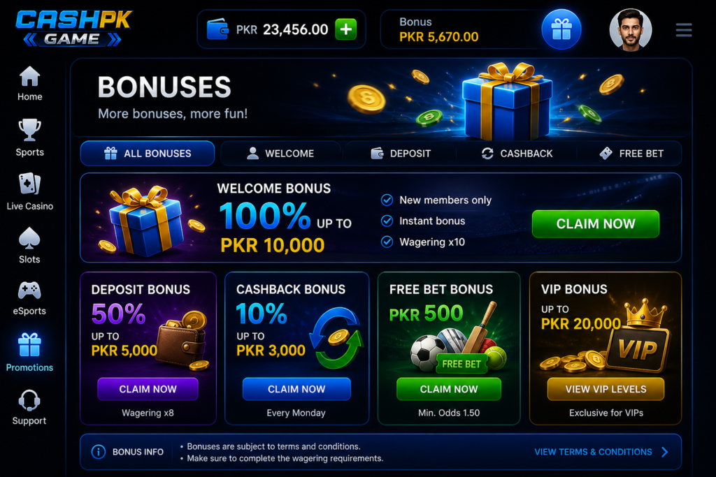 CASHPK Game