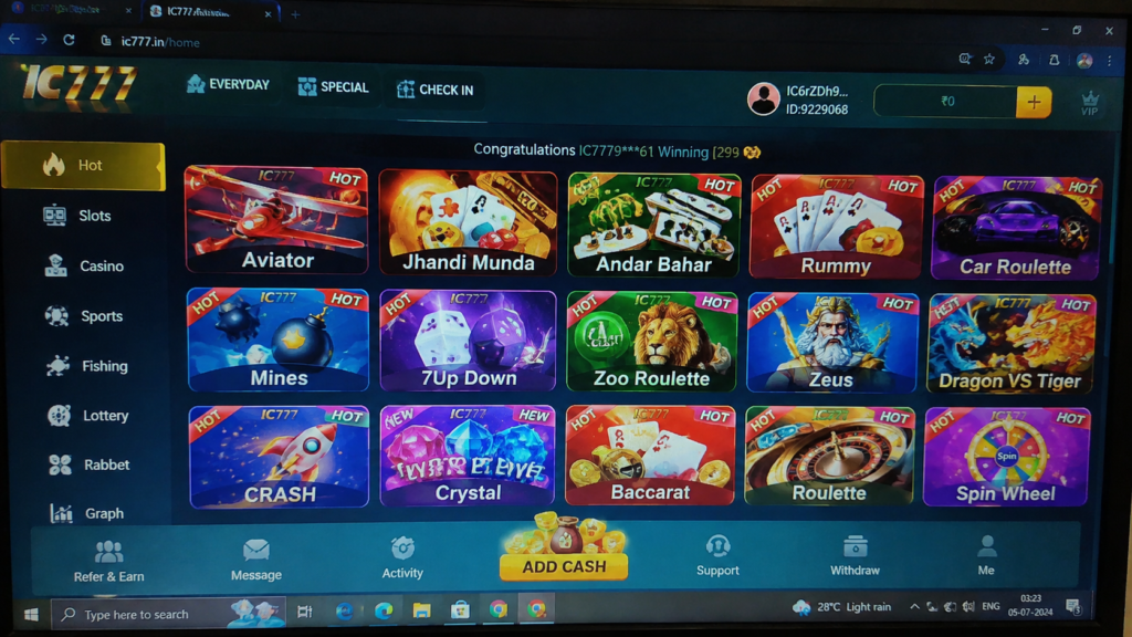  IC777 Game